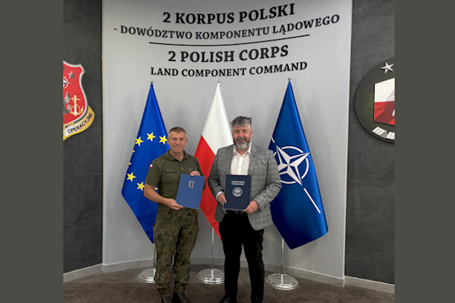 Podpisanie porozumienia z 2 Korpusem Polskim