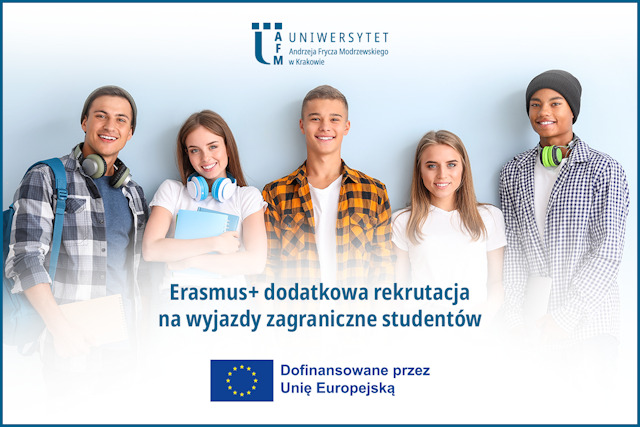 Erasmus+ dodatkowa rekrutacja na wyjazdy zagraniczne studentów